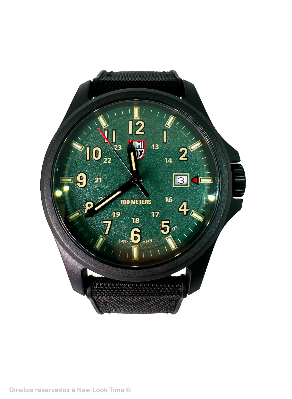 Relógio Luminox Bear Grylls Survival Land Series XB.3716 *43mm *Safira *Swiss Made