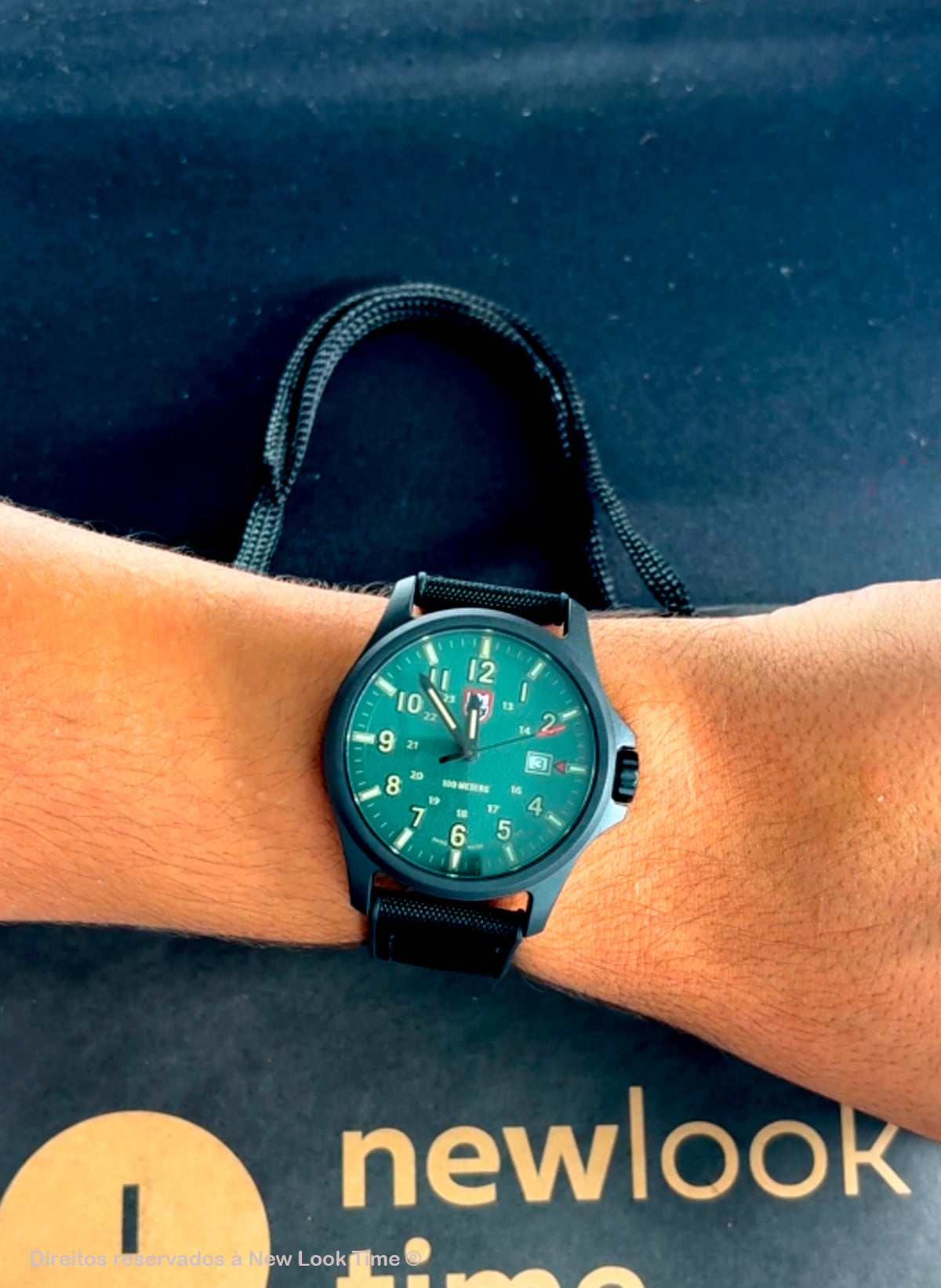 Relógio Luminox Bear Grylls Survival Land Series XB.3716 *43mm *Safira *Swiss Made
