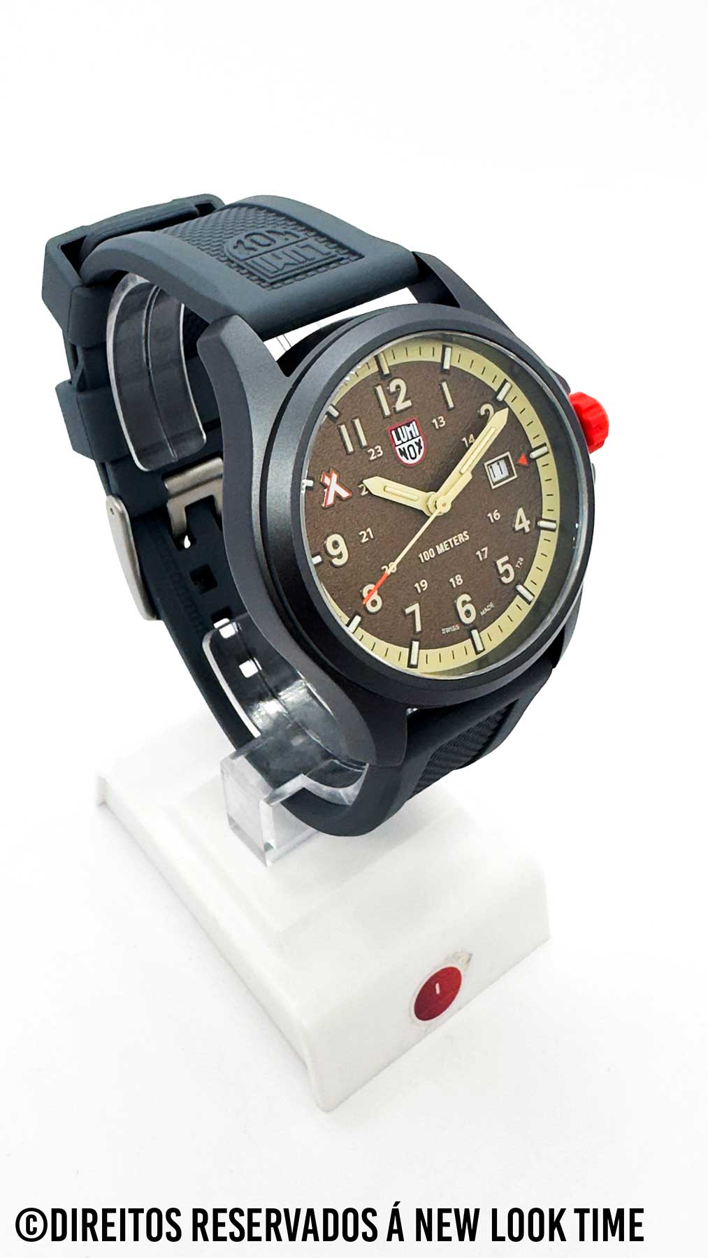 Relógio Luminox Bear Grylls Survival Land Series XB.3716 *43mm *Safira *Swiss Made