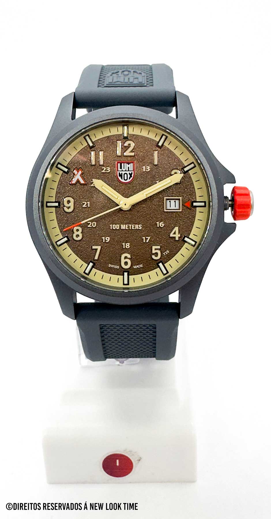 Relógio Luminox Bear Grylls Survival Land Series XB.3716 *43mm *Safira *Swiss Made