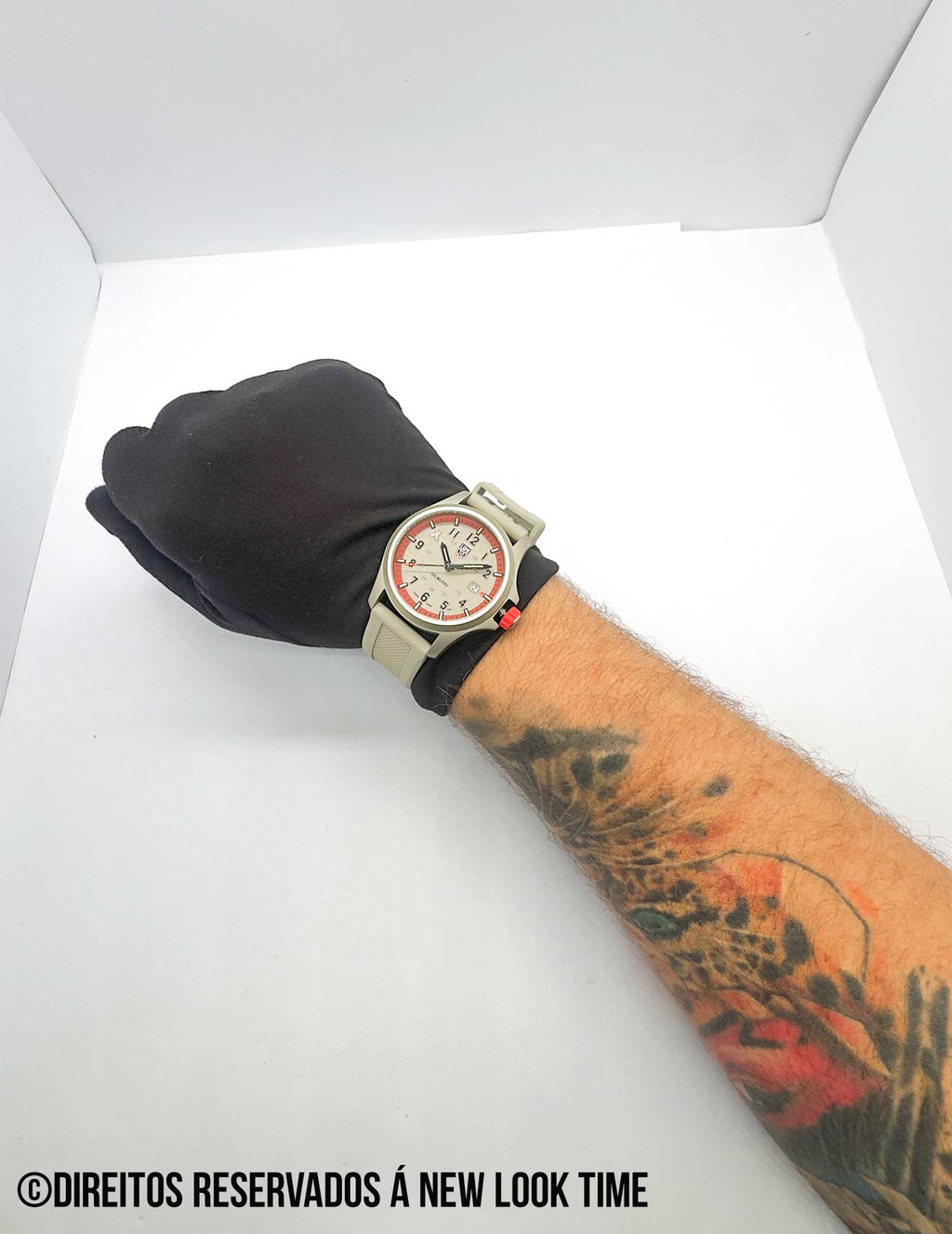 Relógio Luminox Bear Grylls Survival Land Series XB.3717 *43mm *Safira *Swiss Made