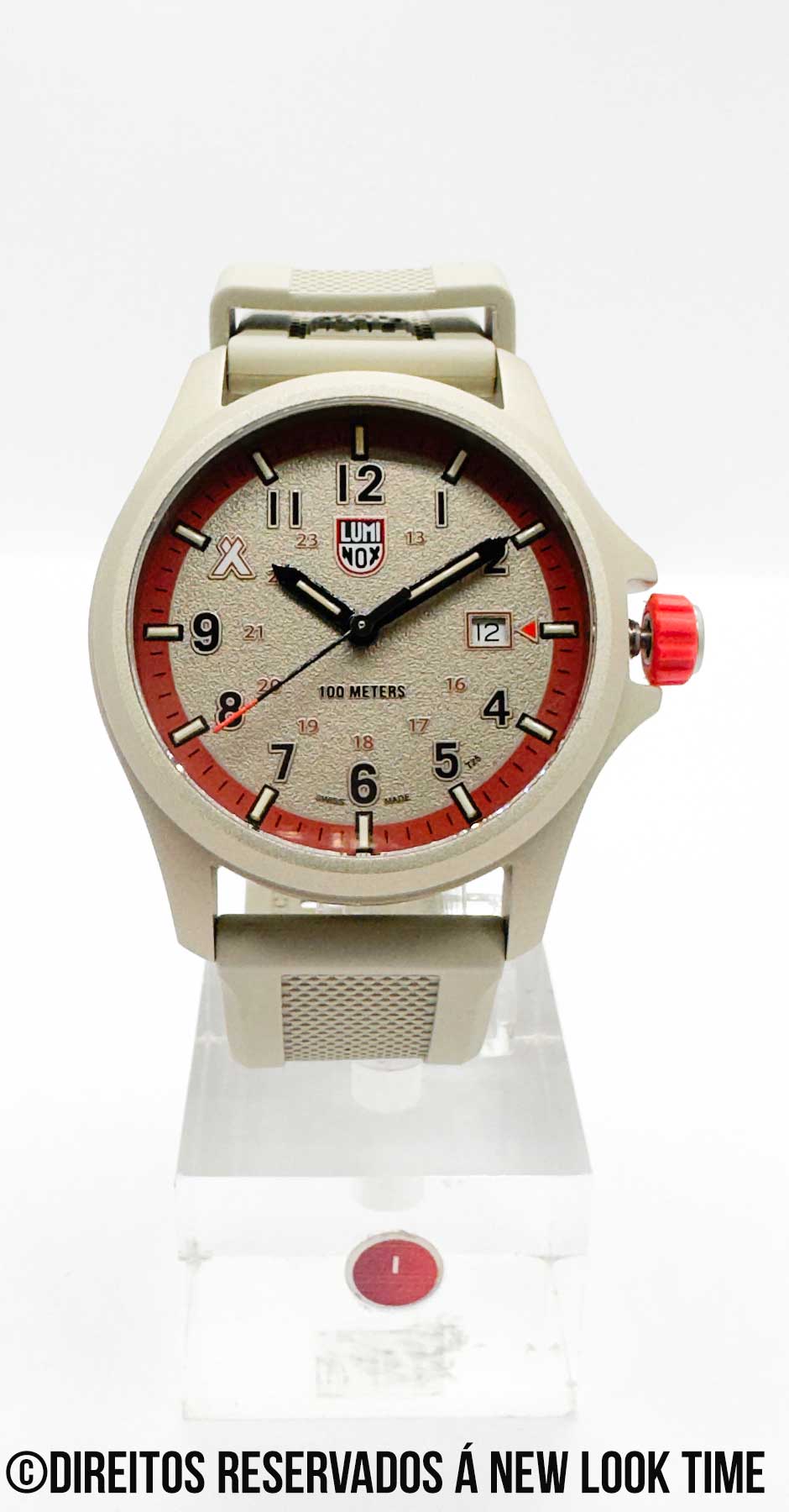 Relógio Luminox Bear Grylls Survival Land Series XB.3717 *43mm *Safira *Swiss Made