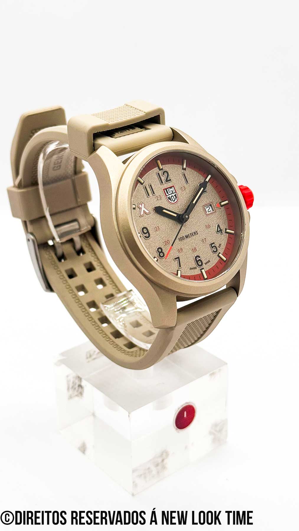Relógio Luminox Bear Grylls Survival Land Series XB.3717 *43mm *Safira *Swiss Made