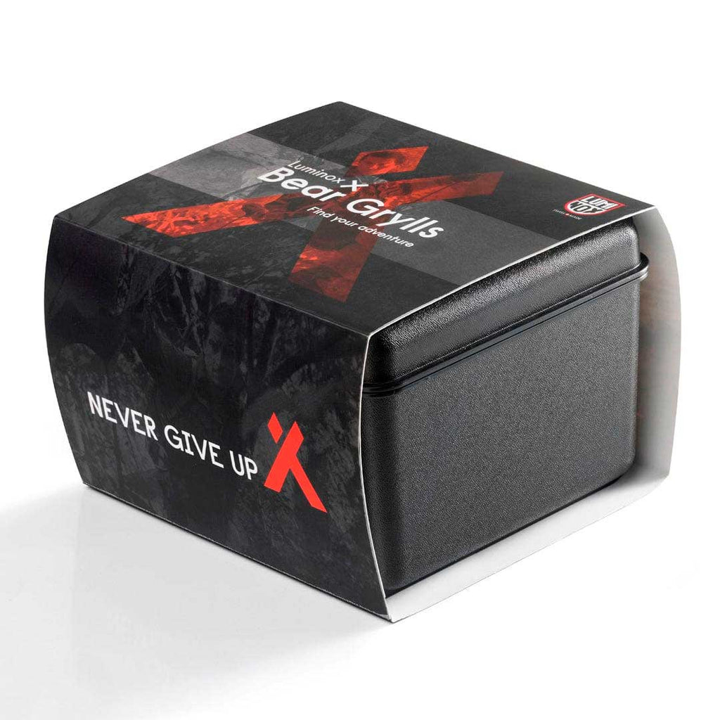RELÓGIO LUMINOX BEAR GRYLLS SURVIVAL MASTER SERIES 3748 *Safira *45mm *Swiss Made