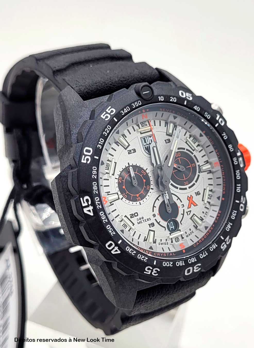 RELÓGIO LUMINOX BEAR GRYLLS SURVIVAL MASTER SERIES 3748 *Safira *45mm *Swiss Made
