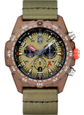 RELÓGIO LUMINOX BEAR GRYLLS SURVIVAL ECO MASTER SERIES 3757 *Safira *45mm *Swiss Made