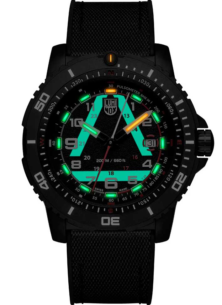 RELÓGIO LUMINOX ICE SAR ARCTIC XL.1081 *Safira *45MM *Swiss Made