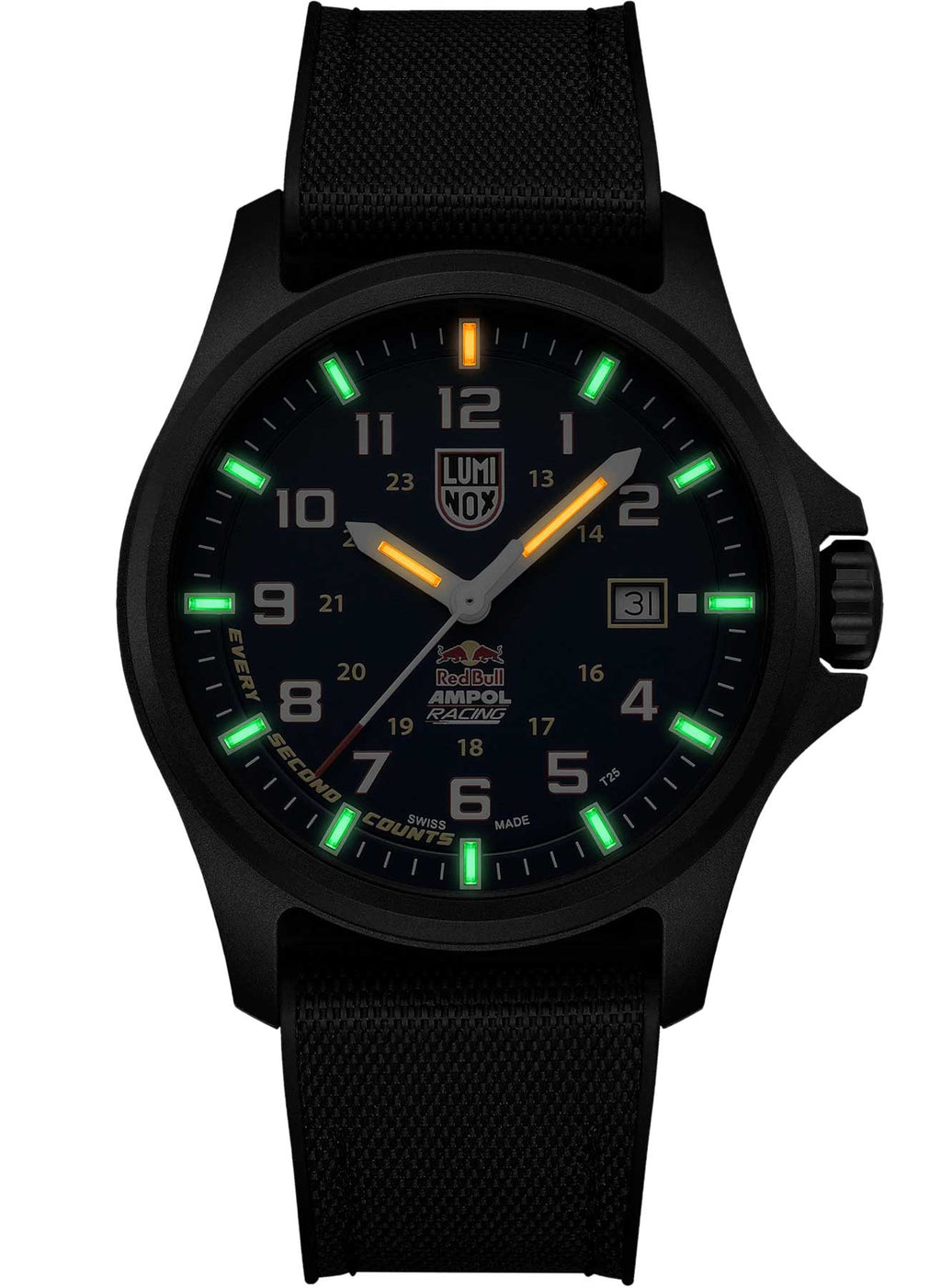 RELÓGIO LUMINOX ATACAMA FIELD RED BULL AMPOL XL.1970.ARB.N