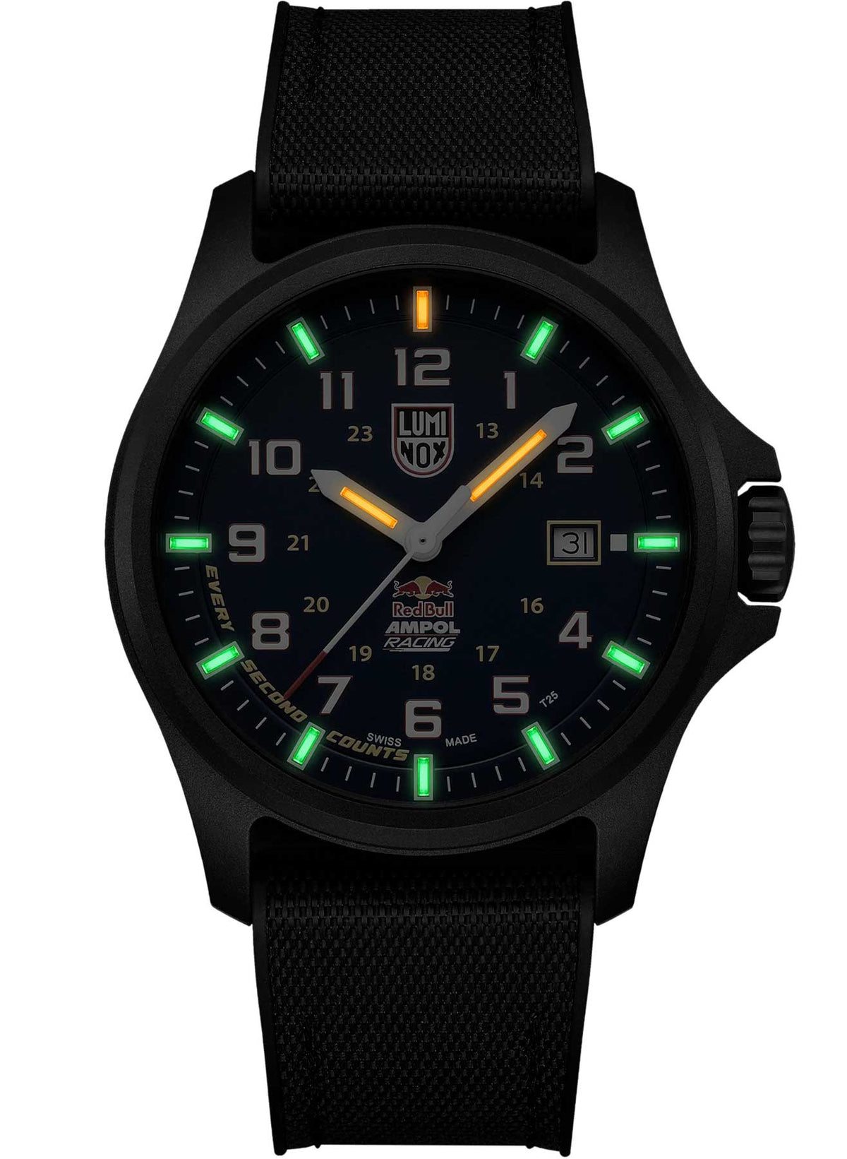 RELÓGIO LUMINOX ATACAMA FIELD RED BULL AMPOL XL.1970.ARB.N