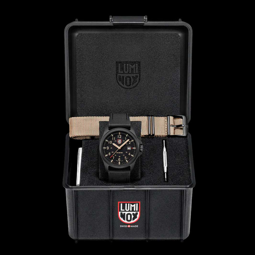 RELÓGIO LUMINOX ATACAMA FIELD XL.1970.SET *Safira *43mm *Swiss Made