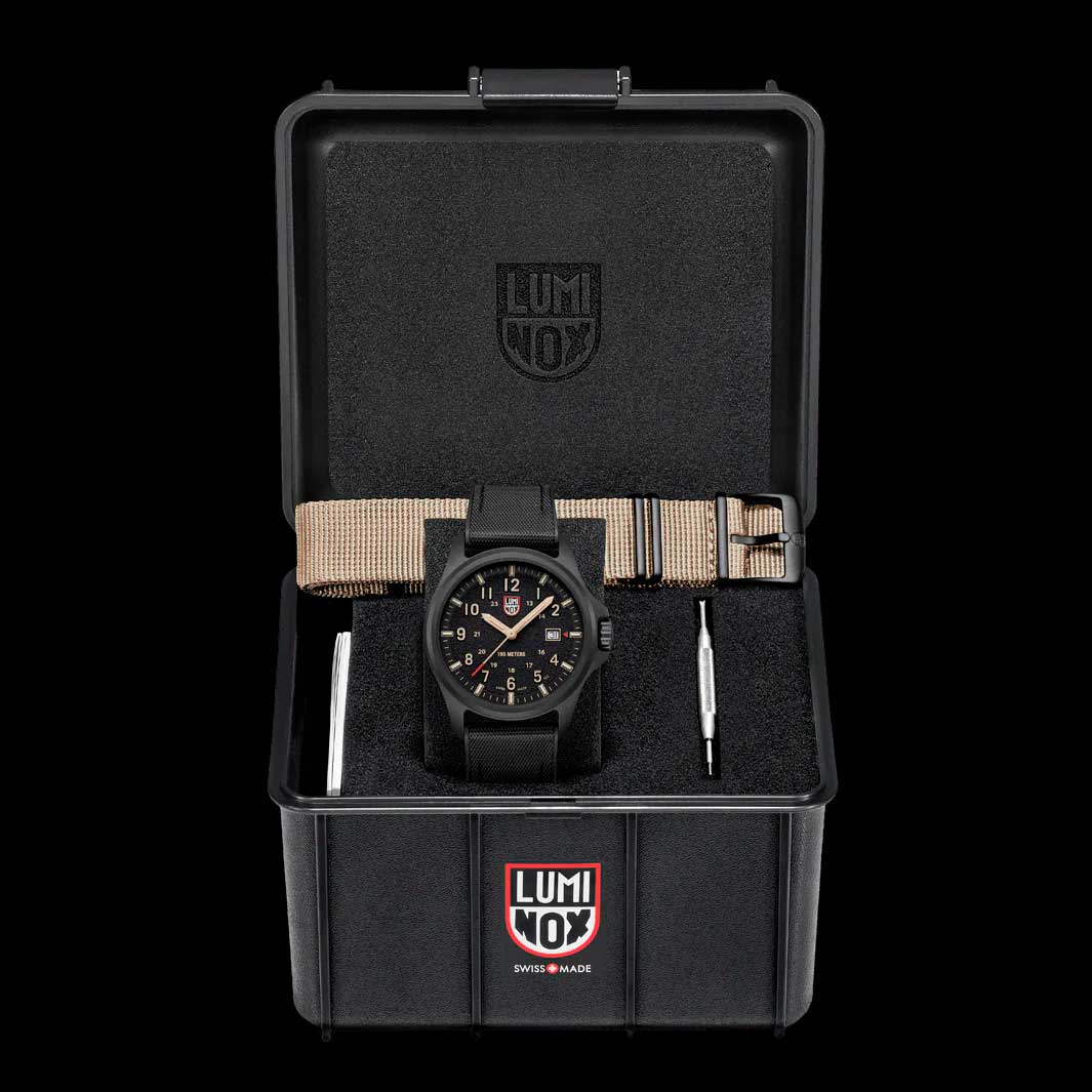 RELÓGIO LUMINOX ATACAMA FIELD XL.1970.SET *Safira *43mm *Swiss Made