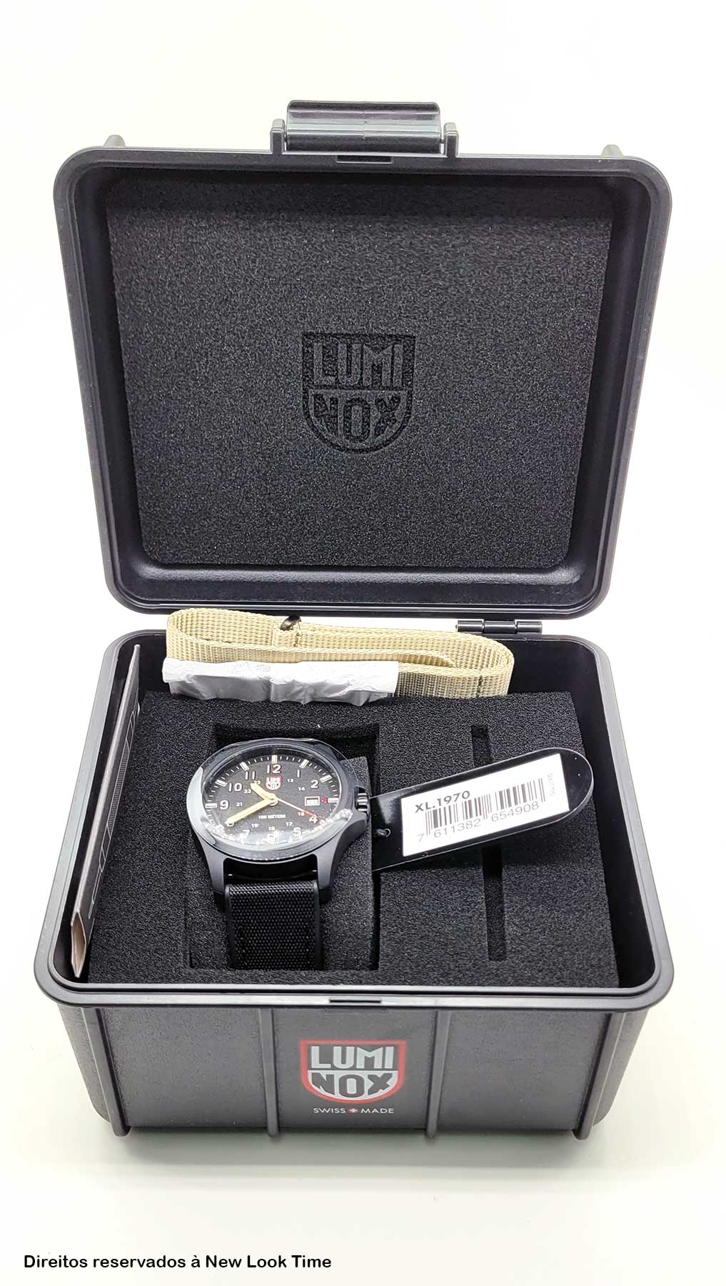 RELÓGIO LUMINOX ATACAMA FIELD XL.1970.SET *Safira *43mm *Swiss Made