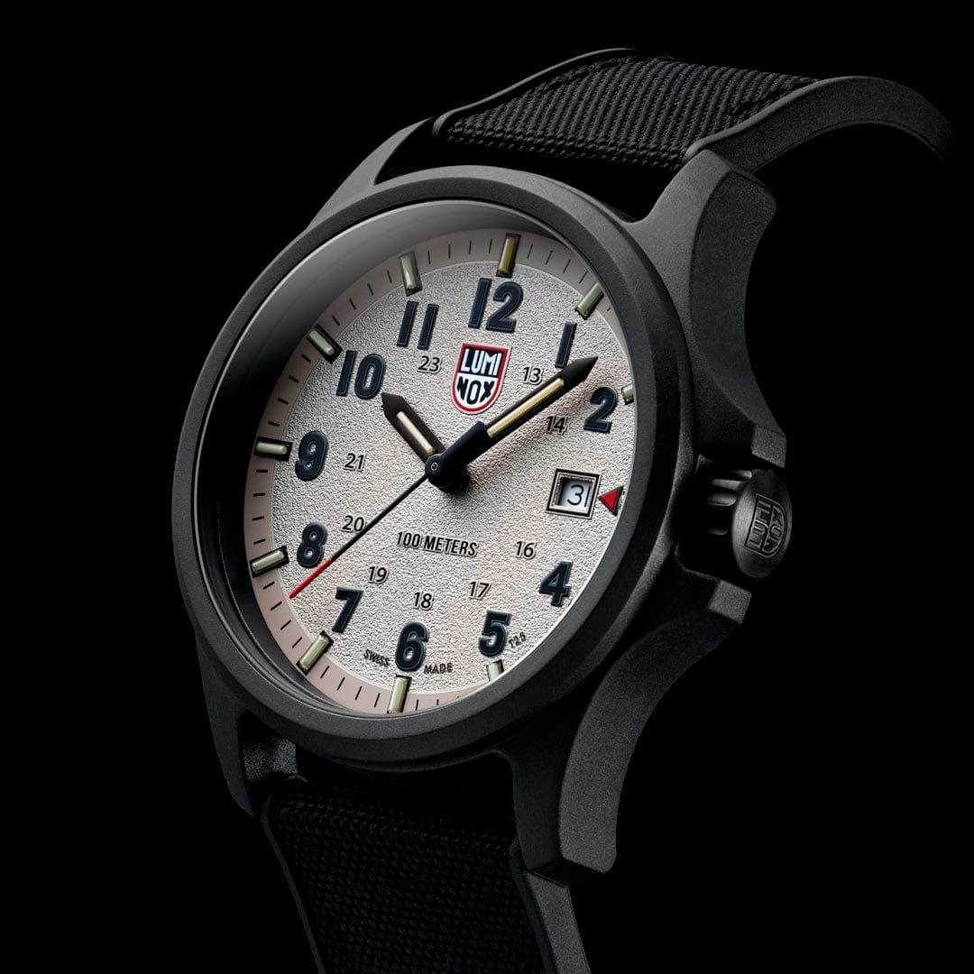 RELÓGIO LUMINOX ATACAMA FIELD 1971 *Safira *43mm *Kit 2 pulseiras