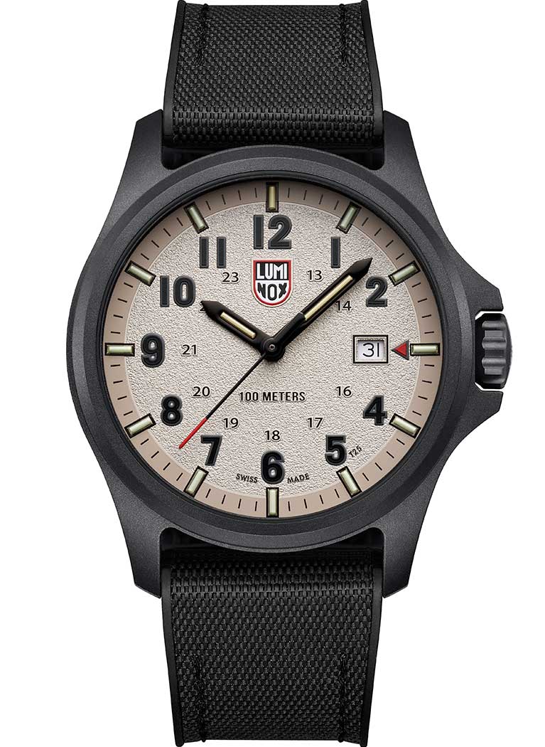 RELÓGIO LUMINOX ATACAMA FIELD 1971 *Safira *43mm *Kit 2 pulseiras