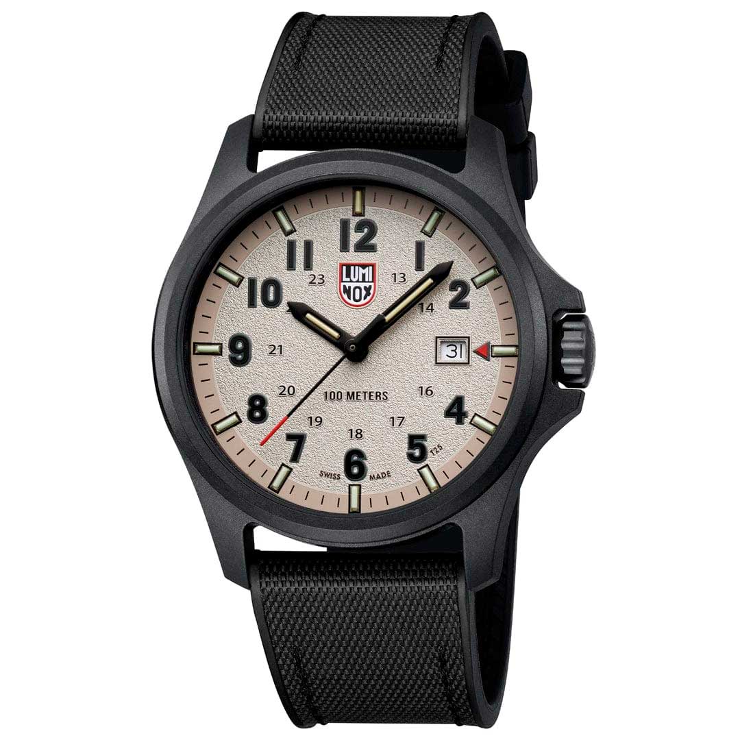 RELÓGIO LUMINOX ATACAMA FIELD 1971 *Safira *43mm *Kit 2 pulseiras
