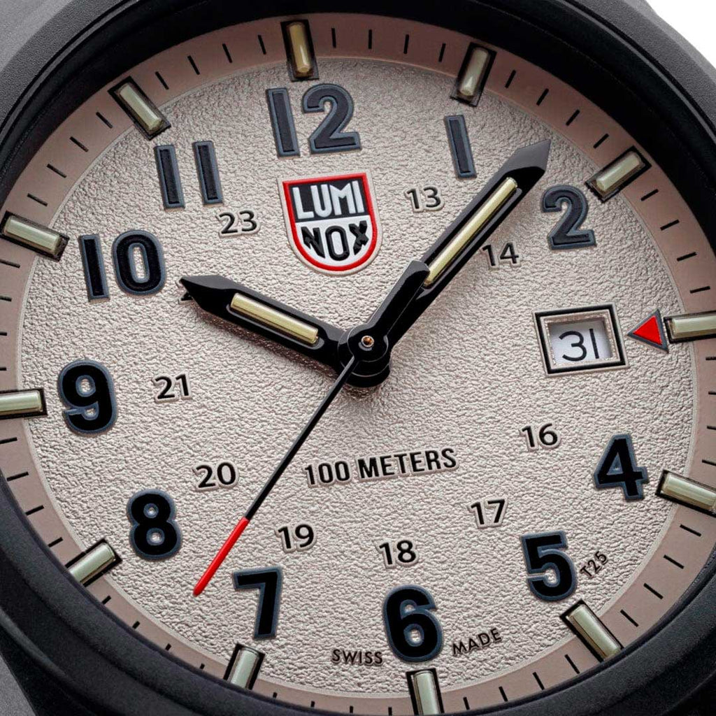 RELÓGIO LUMINOX ATACAMA FIELD 1971 *Safira *43mm *Kit 2 pulseiras