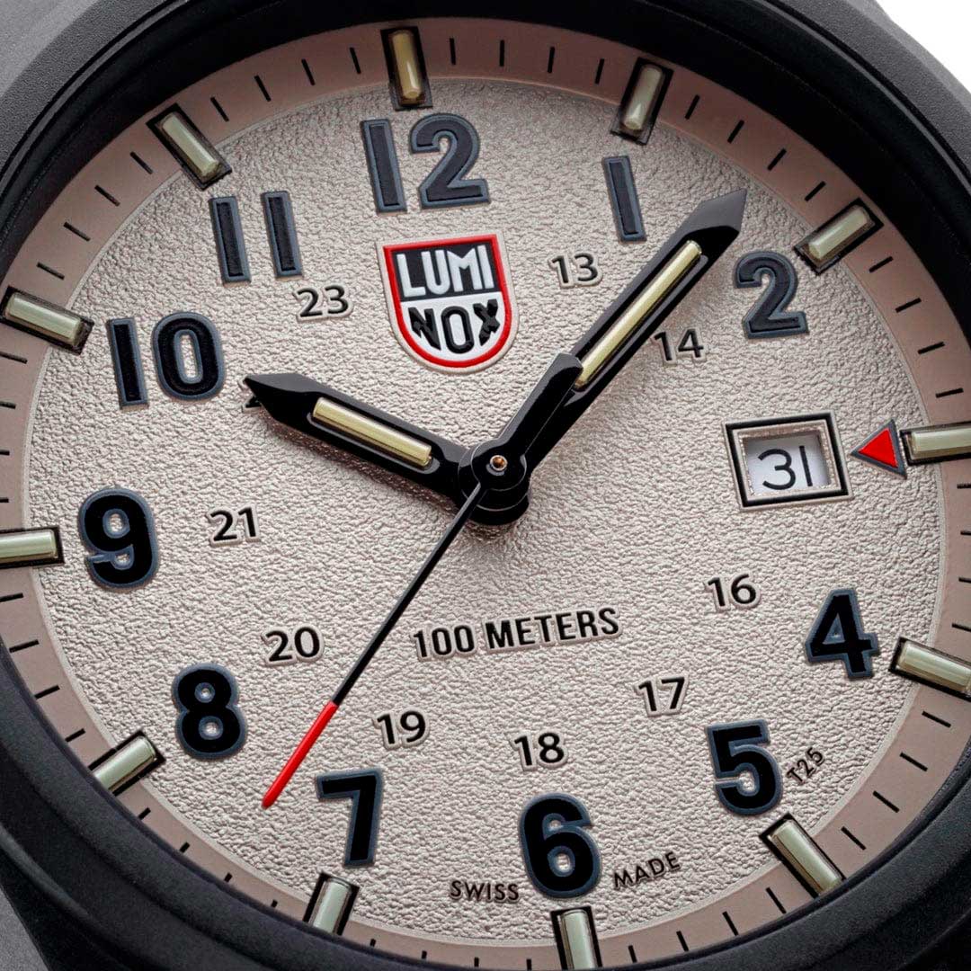 RELÓGIO LUMINOX ATACAMA FIELD 1971 *Safira *43mm *Kit 2 pulseiras