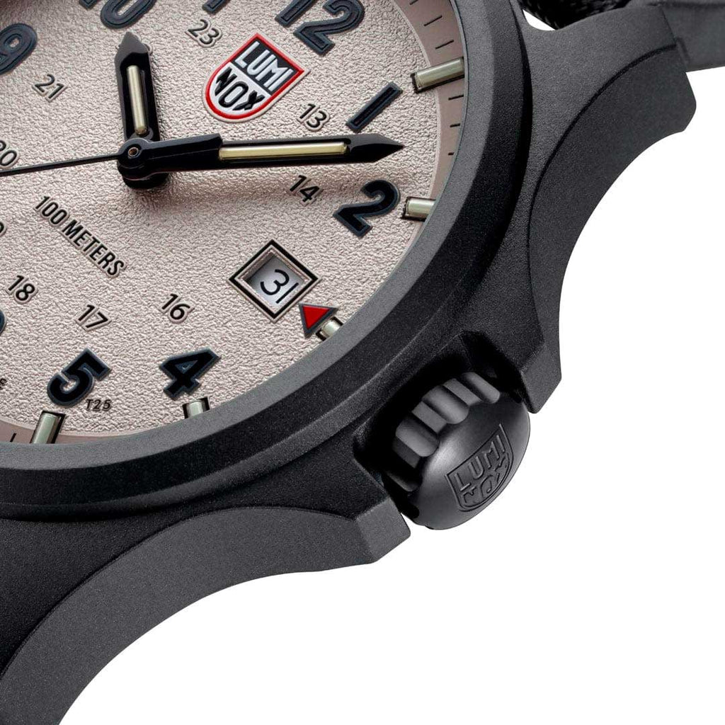 RELÓGIO LUMINOX ATACAMA FIELD 1971 *Safira *43mm *Kit 2 pulseiras
