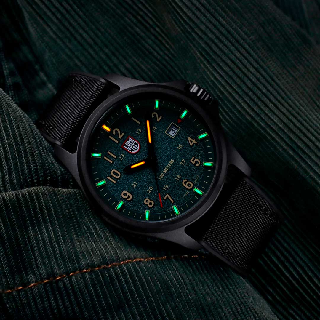 RELÓGIO LUMINOX ATACAMA FIELD 1977 *Safira *43mm *Swiss Made