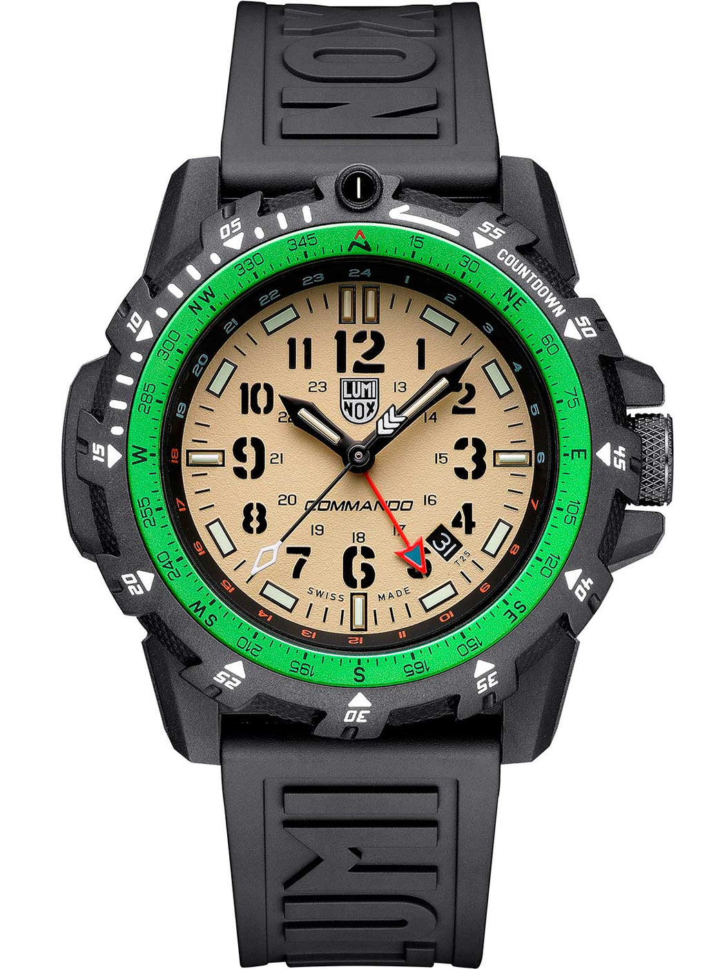 RELÓGIO LUMINOX COMMANDO RAIDER 3321 *Safira *46MM *Swiss Made