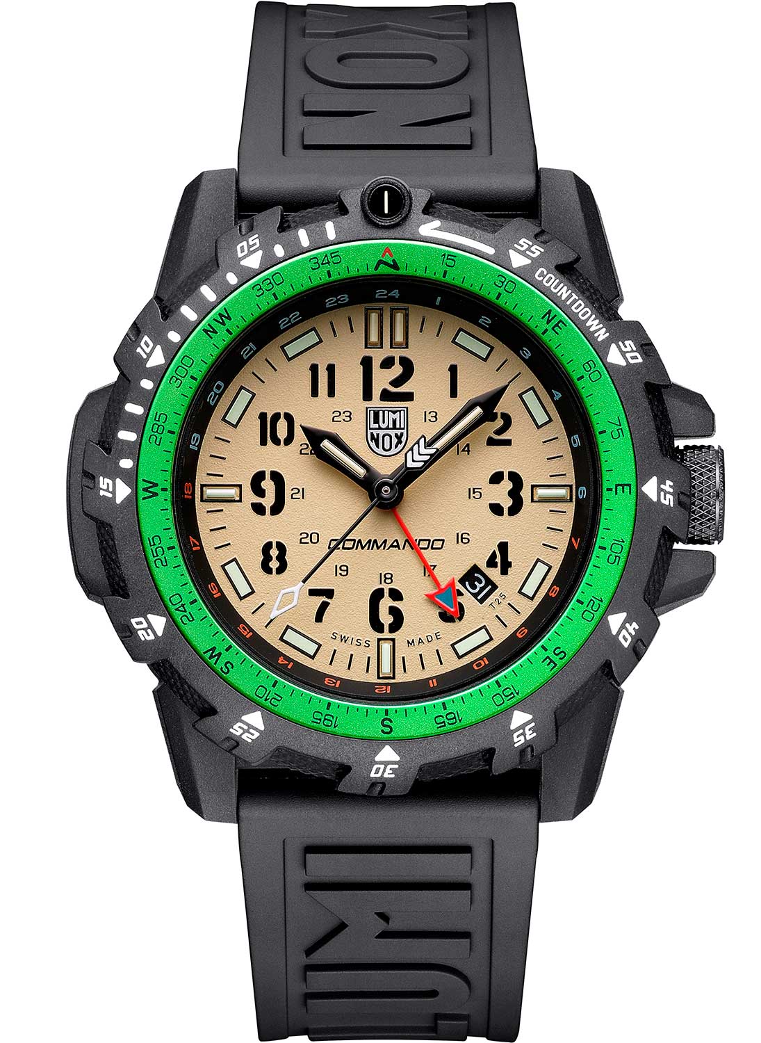 RELÓGIO LUMINOX COMMANDO RAIDER 3321 *Safira *46MM *Swiss Made