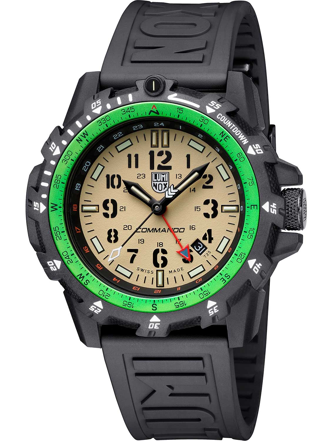 RELÓGIO LUMINOX COMMANDO RAIDER 3321 *Safira *46MM *Swiss Made