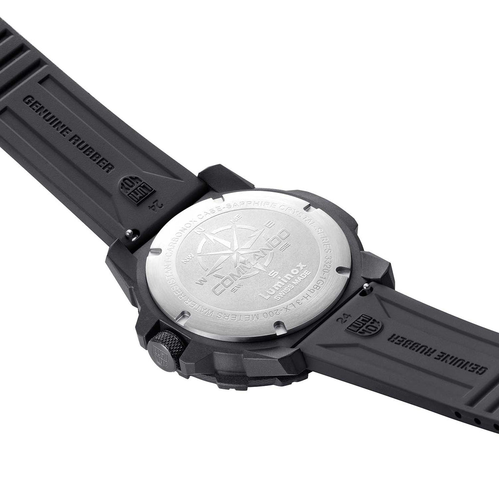 RELÓGIO LUMINOX COMMANDO RAIDER 3321 *Safira *46MM *Swiss Made