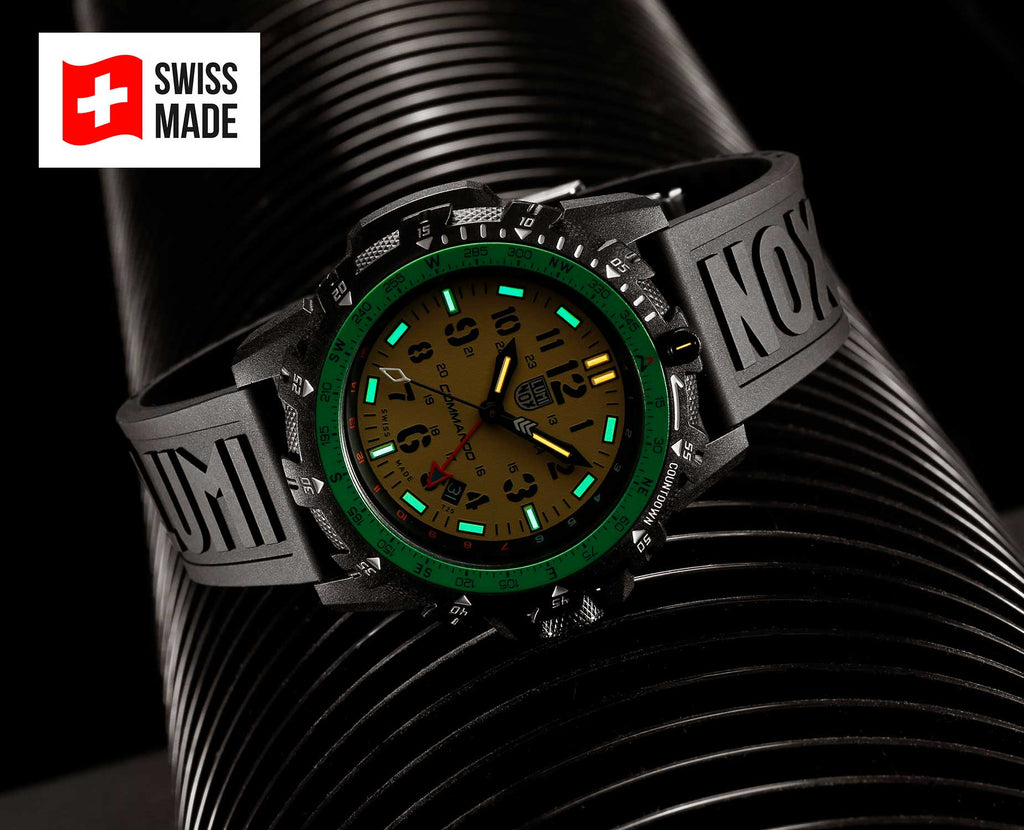RELÓGIO LUMINOX COMMANDO RAIDER 3321 *Safira *46MM *Swiss Made