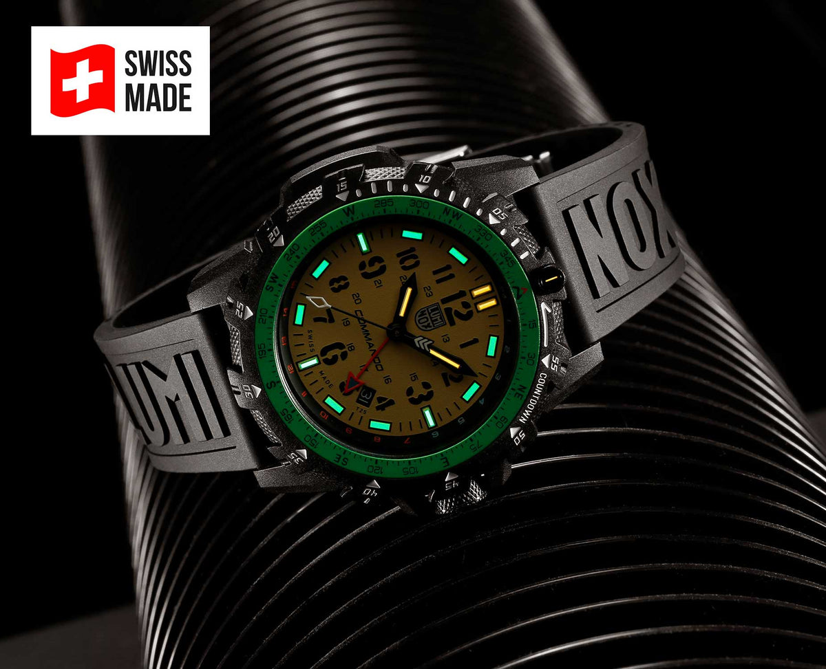 RELÓGIO LUMINOX COMMANDO RAIDER 3321 *Safira *46MM *Swiss Made