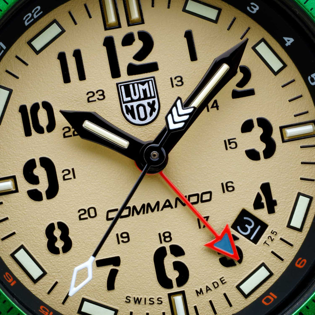 RELÓGIO LUMINOX COMMANDO RAIDER 3337 *Safira *46MM *Swiss Made