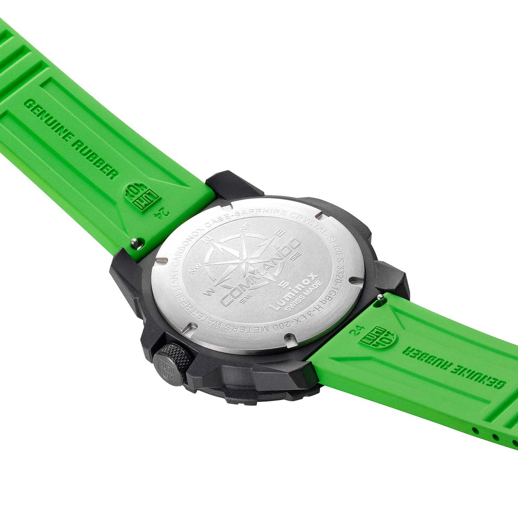 RELÓGIO LUMINOX COMMANDO RAIDER 3337 *Safira *46MM *Swiss Made