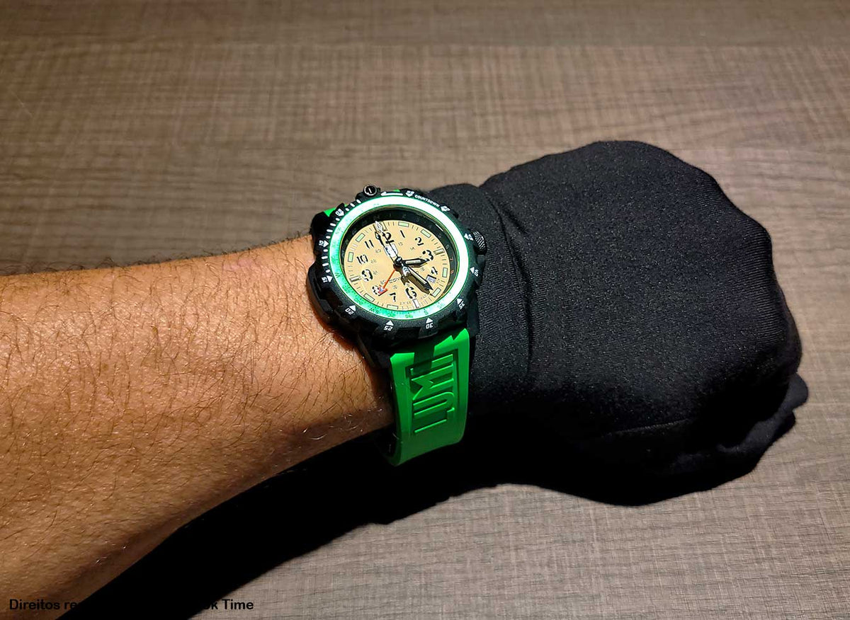 RELÓGIO LUMINOX COMMANDO RAIDER 3337 *Safira *46MM *Swiss Made