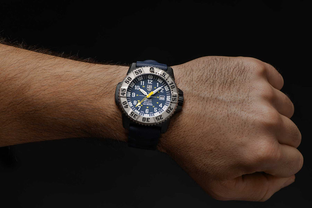 RELÓGIO LUMINOX MIL-SPEC XL.3355 KIT PULSEIRA NATO *46MM *Safira *Swiss Made