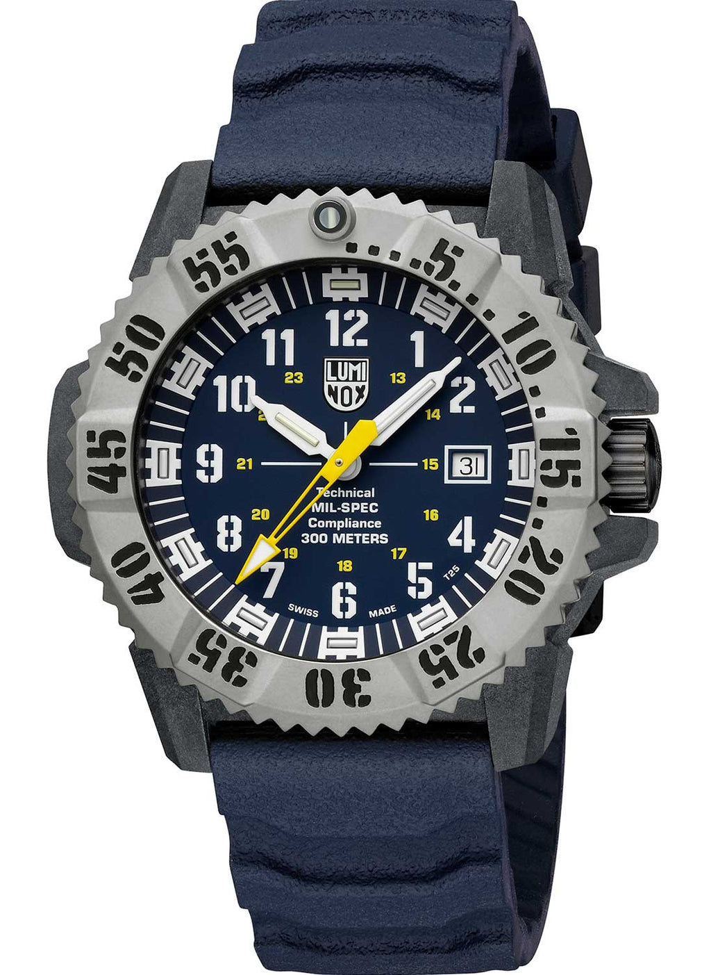 RELÓGIO LUMINOX MIL-SPEC XL.3355 KIT PULSEIRA NATO *46MM *Safira *Swiss Made