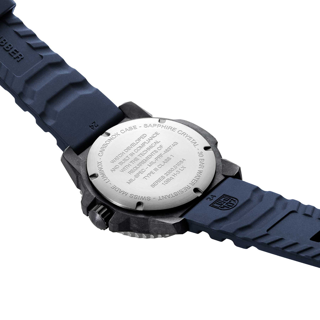 RELÓGIO LUMINOX MIL-SPEC XL.3355 KIT PULSEIRA NATO *46MM *Safira *Swiss Made