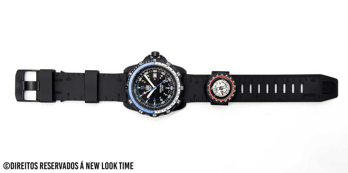 RELÓGIO LUMINOX RECON NAV SPEC XL.8833 46mm *Safira *Swiss Made