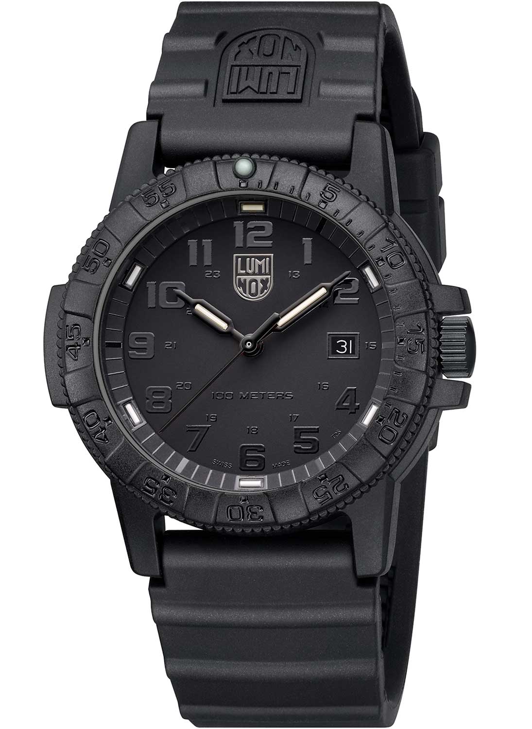 RELÓGIO LUMINOX LEATHERBACK SEA TURTLE GIANT 0321 BLACKOUT *44mm *Swiss Made