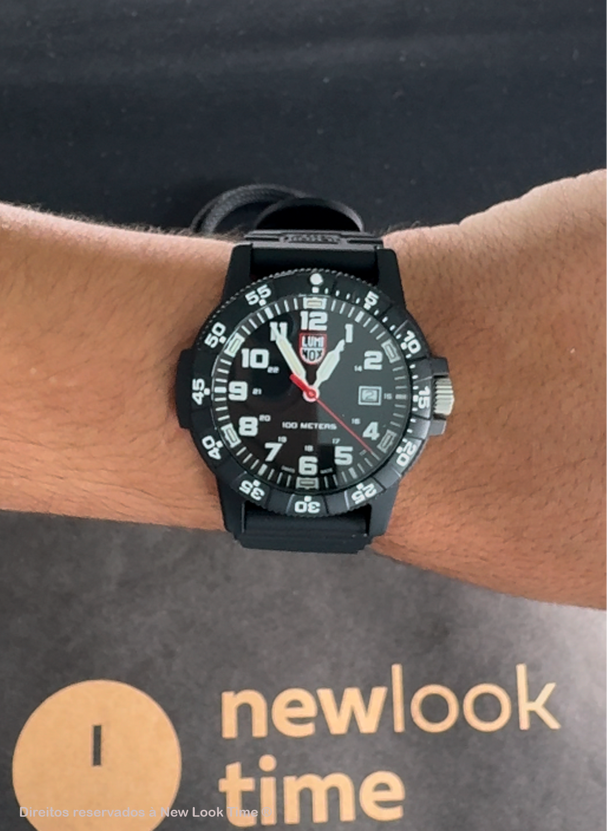 RELÓGIO LUMINOX LEATHERBACK SEA TURTLE GIANT 0321 *44mm *Swiss Made