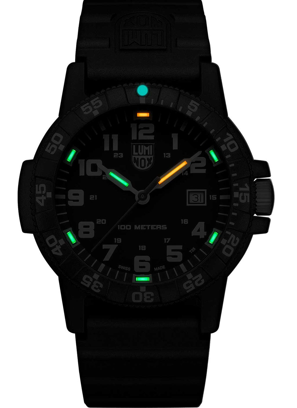 RELÓGIO LUMINOX LEATHERBACK SEA TURTLE GIANT 0321 *44mm *Swiss Made
