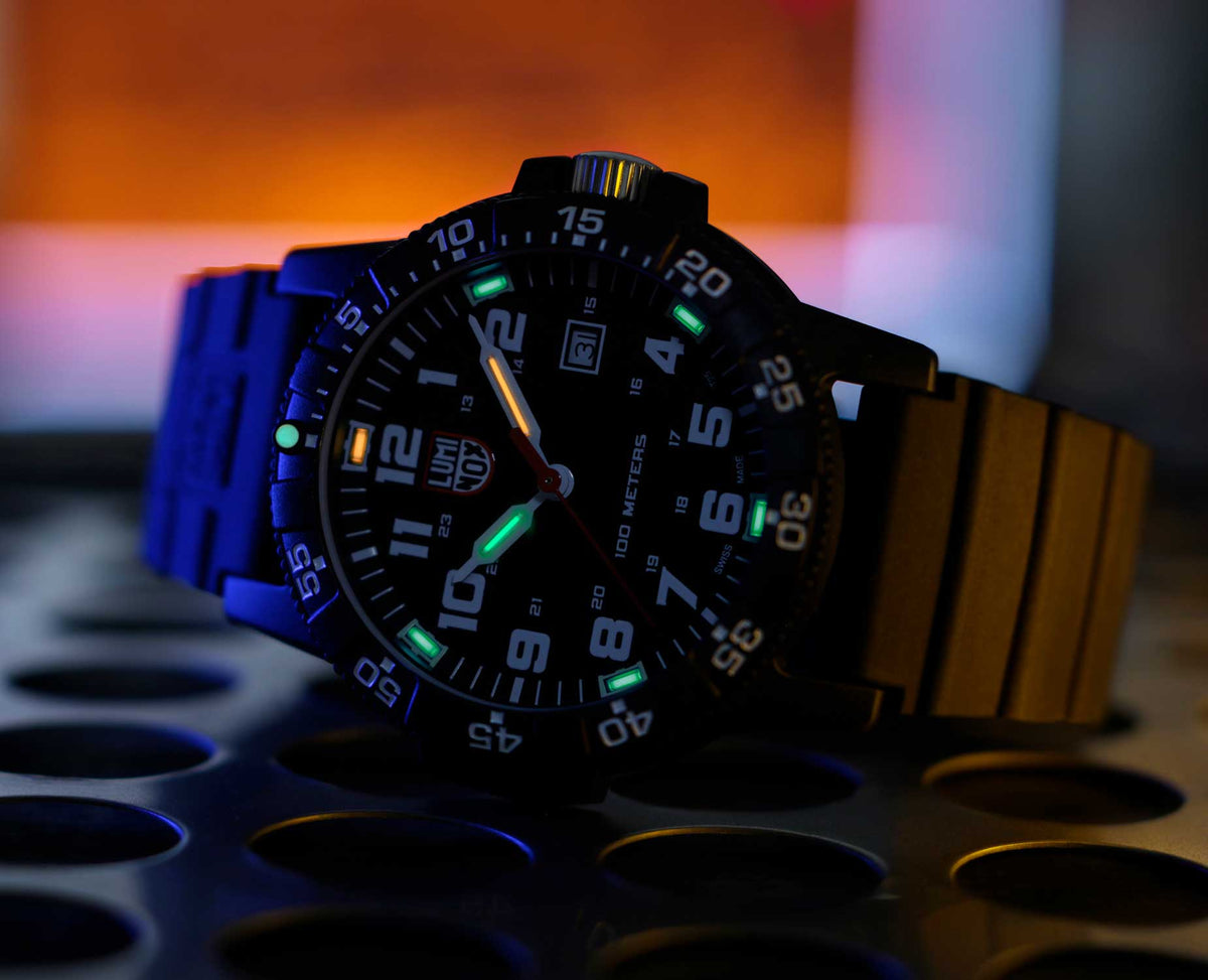 RELÓGIO LUMINOX LEATHERBACK SEA TURTLE GIANT 0321 *44mm *Swiss Made