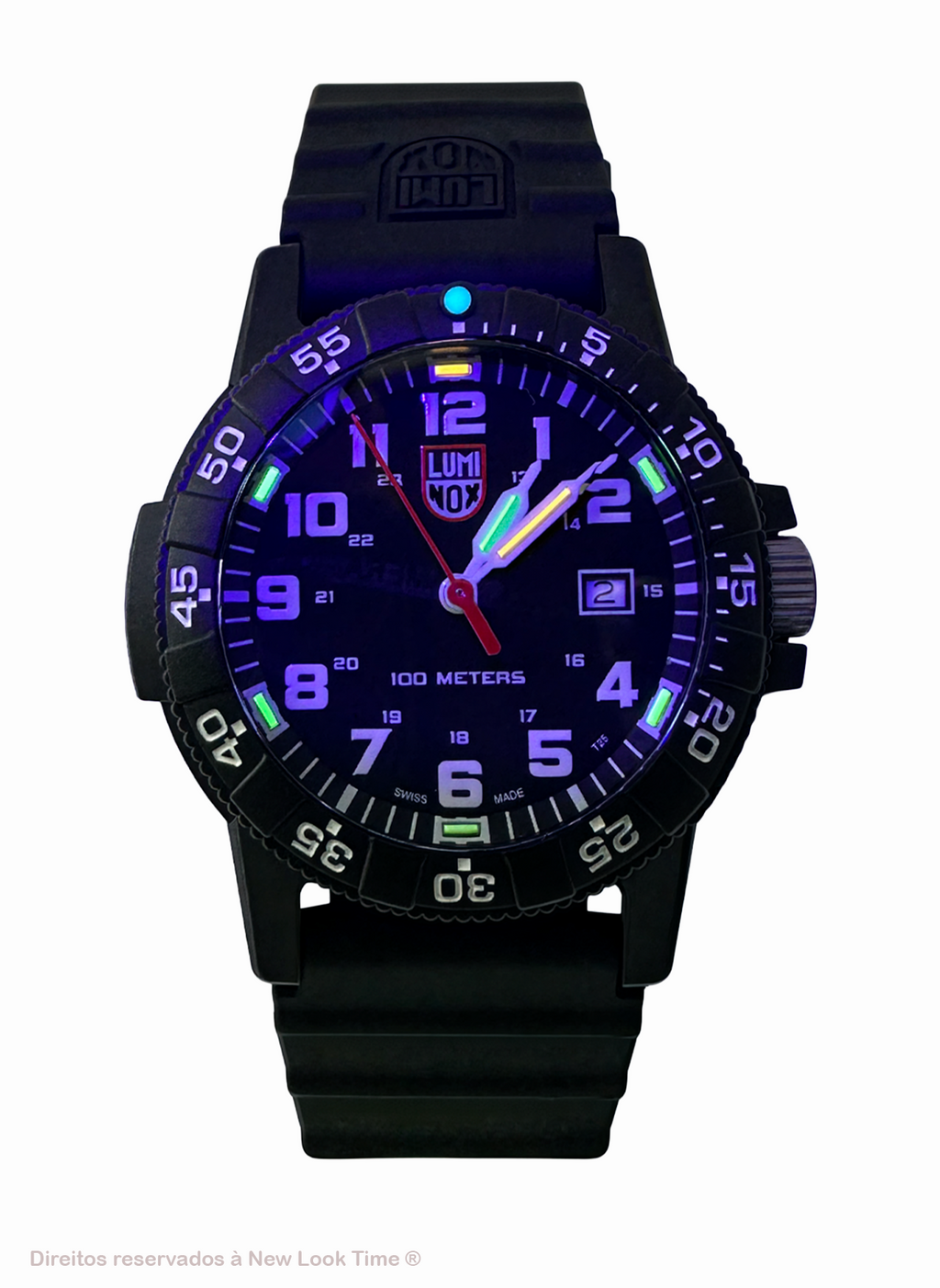RELÓGIO LUMINOX LEATHERBACK SEA TURTLE GIANT 0321 *44mm *Swiss Made