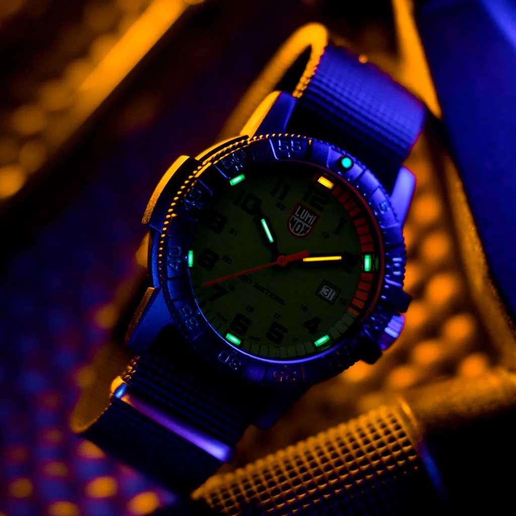 RELÓGIO LUMINOX LEATHERBACK SEA TURTLE GIANT 0337 *44mm *Swiss Made
