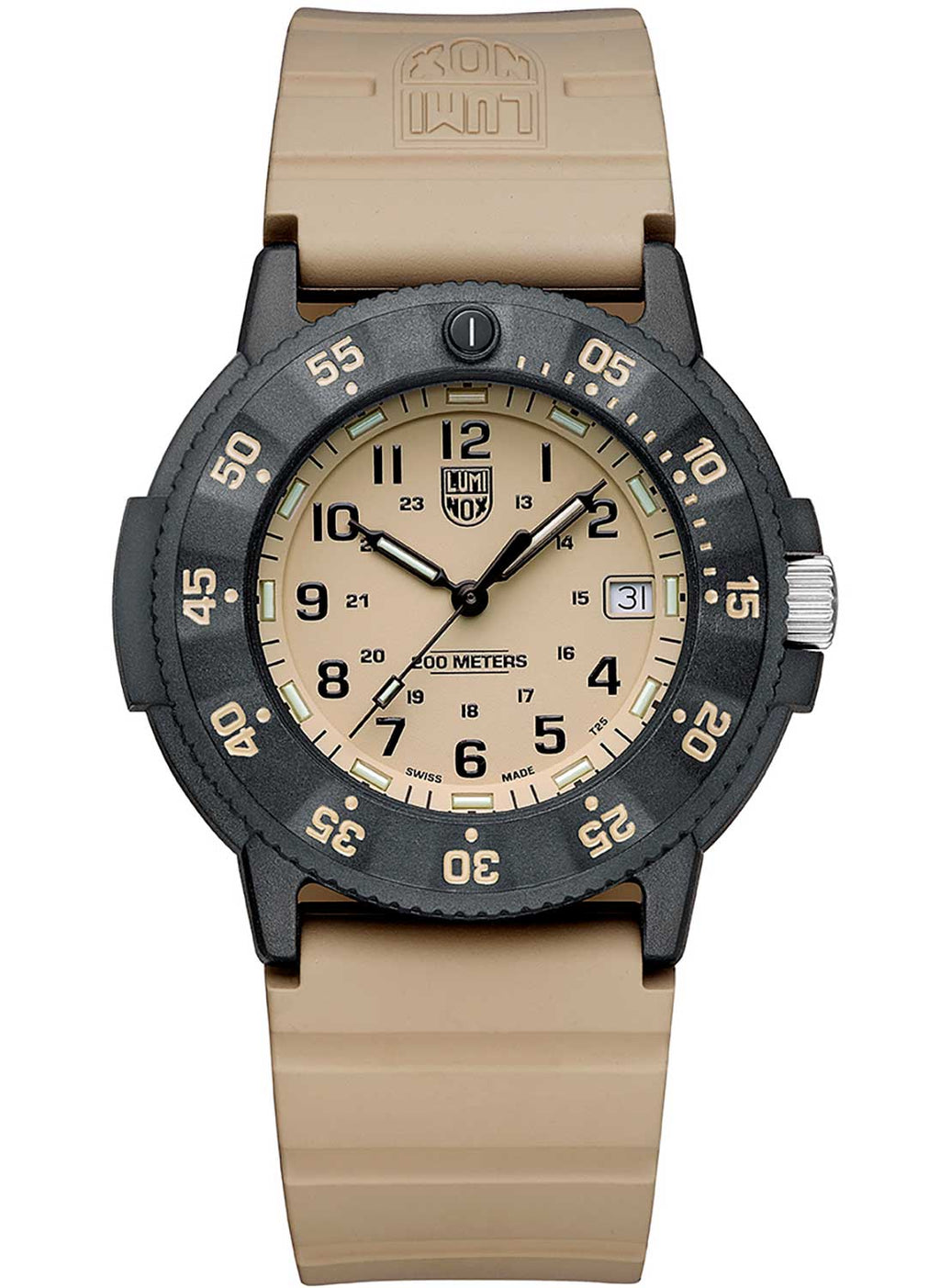 RELÓGIO LUMINOX NAVY SEAL EVO 3010.EVO.S *Safira *43mm *Swiss Made