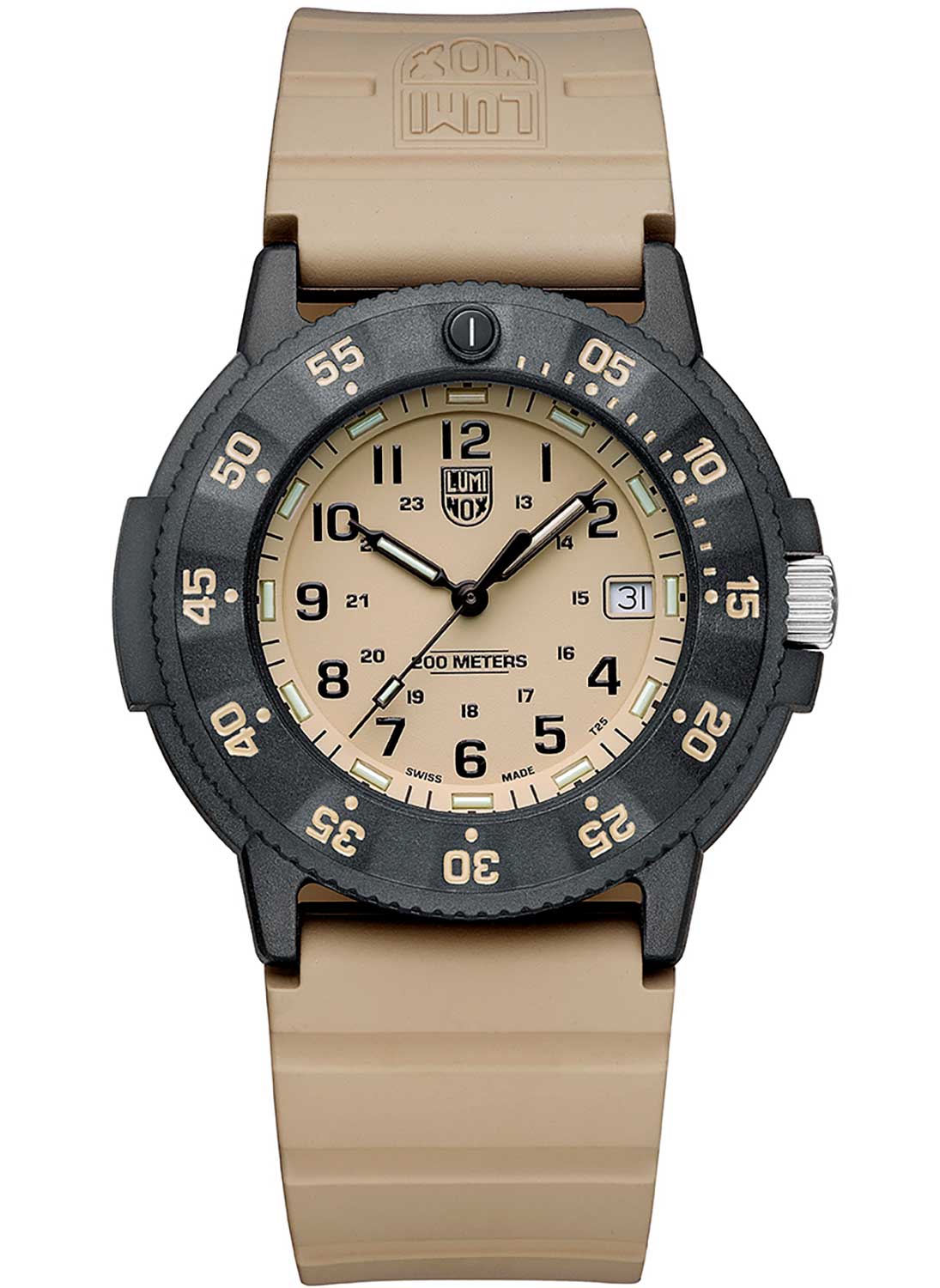 RELÓGIO LUMINOX NAVY SEAL EVO 3010.EVO.S *Safira *43mm *Swiss Made