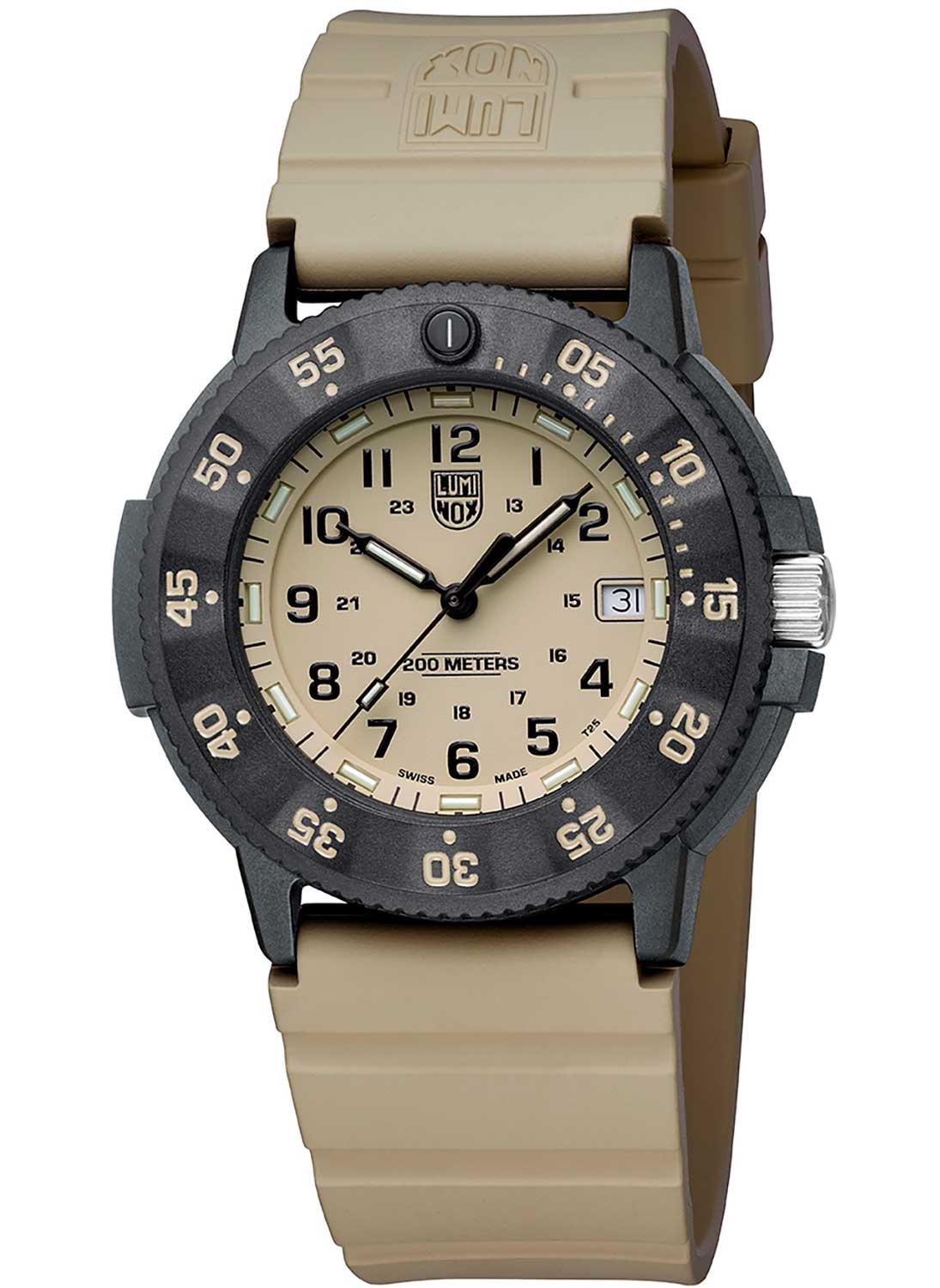 RELÓGIO LUMINOX NAVY SEAL EVO 3010.EVO.S *Safira *43mm *Swiss Made