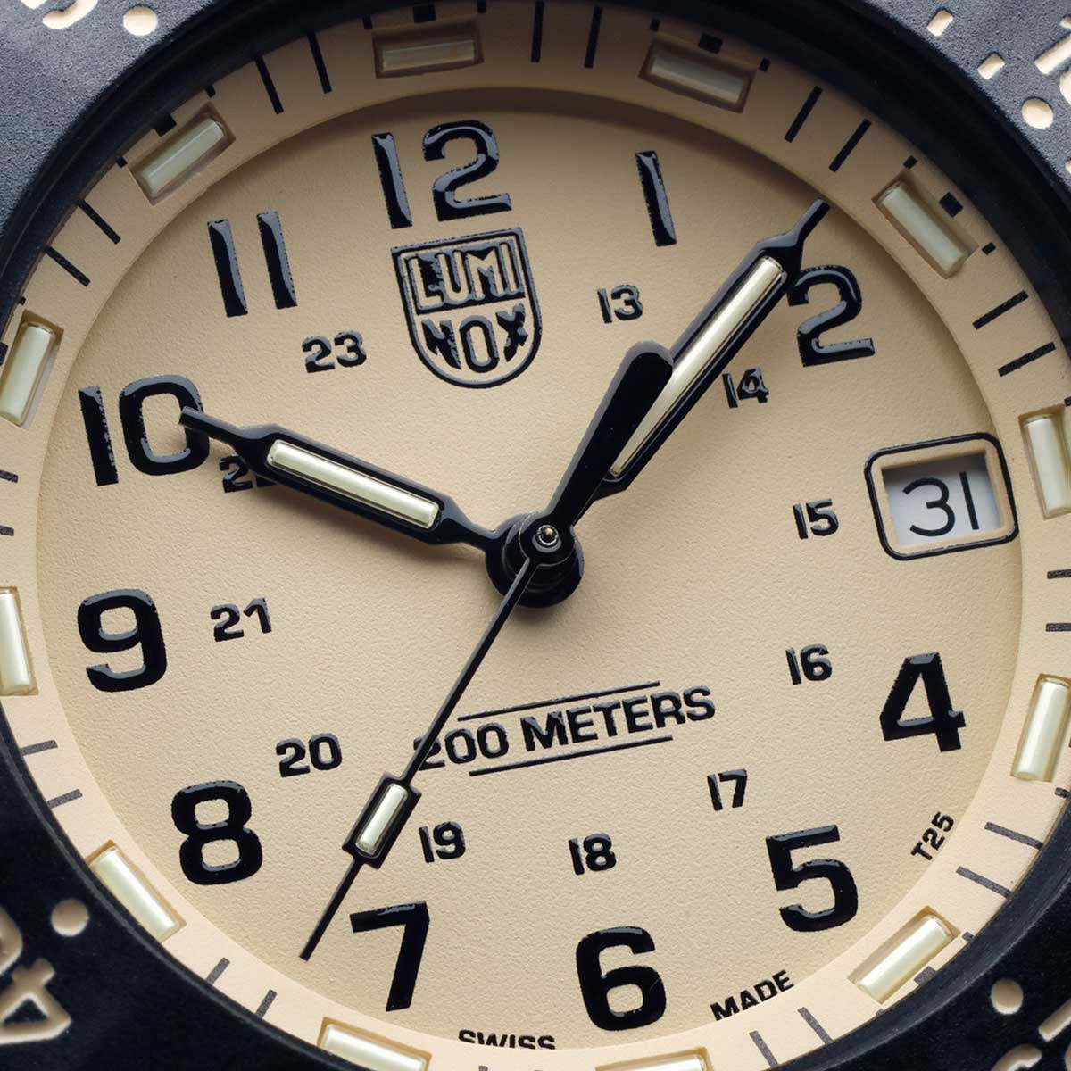 RELÓGIO LUMINOX NAVY SEAL EVO 3010.EVO.S *Safira *43mm *Swiss Made