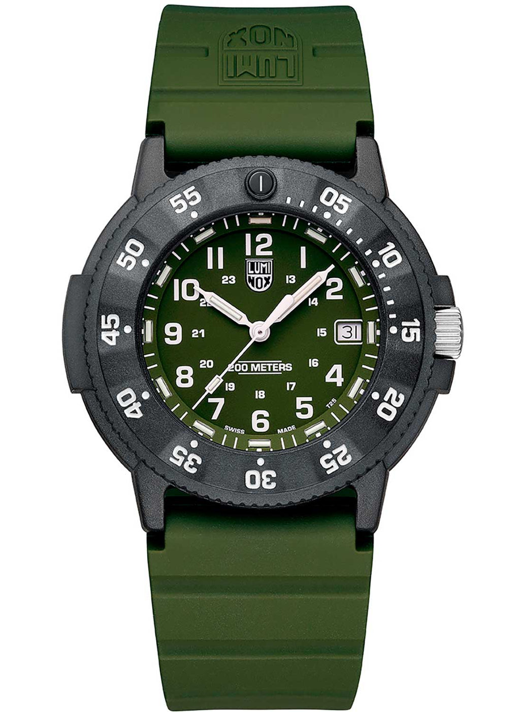 RELÓGIO LUMINOX NAVY SEAL EVO 3013.EVO.S *Safira *43mm *Swiss Made