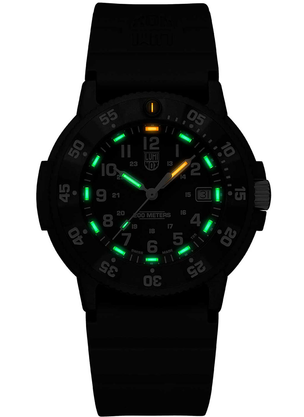 RELÓGIO LUMINOX NAVY SEAL EVO 3013.EVO.S *Safira *43mm *Swiss Made
