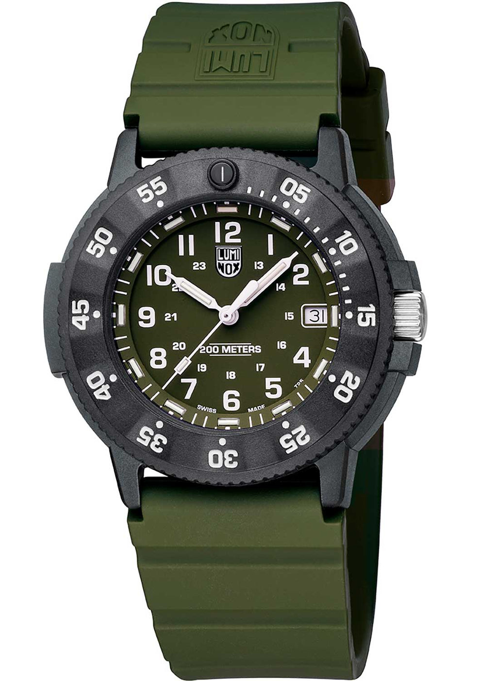 RELÓGIO LUMINOX NAVY SEAL EVO 3013.EVO.S *Safira *43mm *Swiss Made