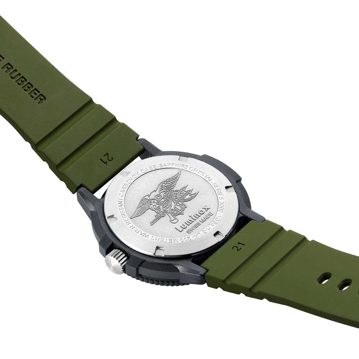 RELÓGIO LUMINOX NAVY SEAL EVO 3013.EVO.S *Safira *43mm *Swiss Made